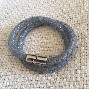 Swarovski Stardust Convertible Bracelet Grey Blue